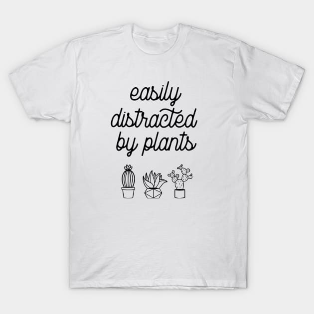 Easily distracted by plants T-Shirt by LemonBox